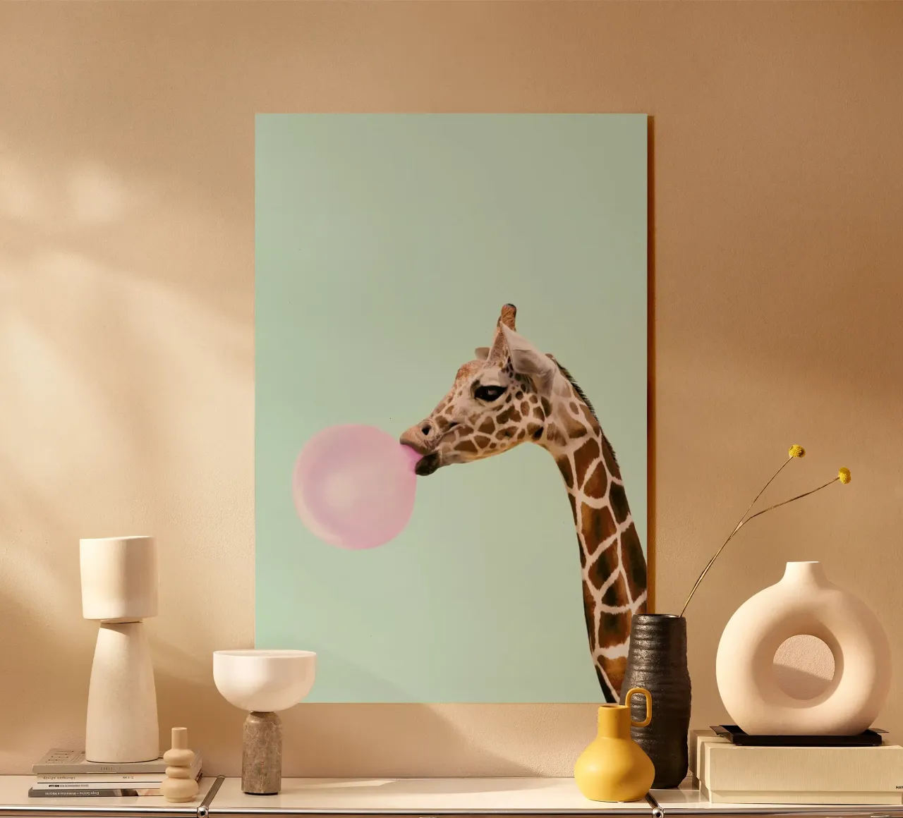 Giraffe plexiglass da Paul Fuentes Design