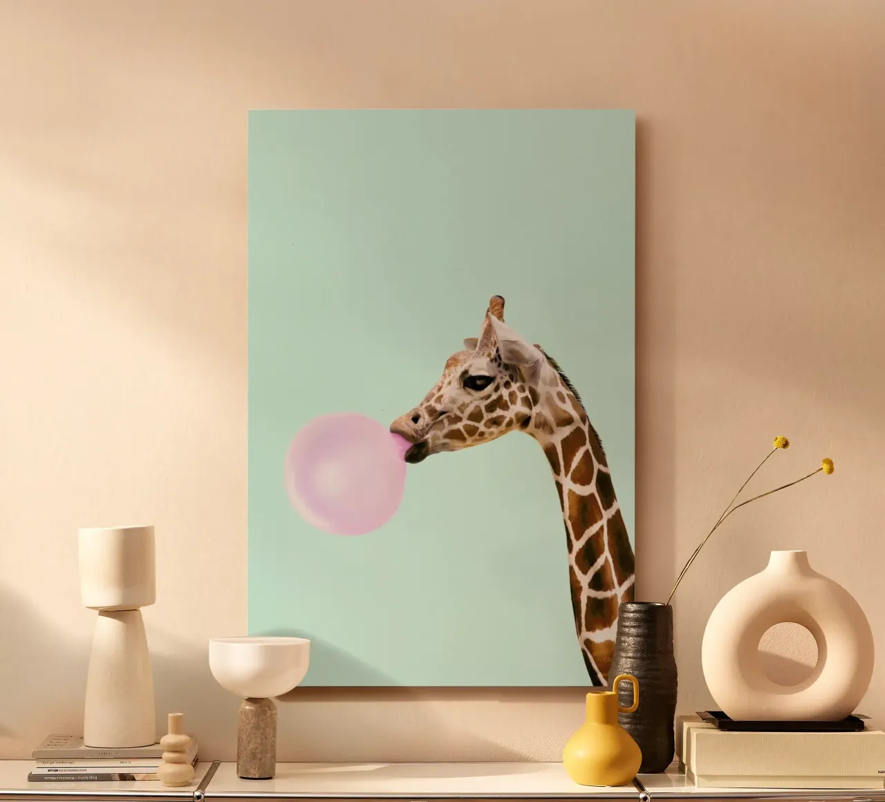 Giraffe forex plate by Paul Fuentes Design
