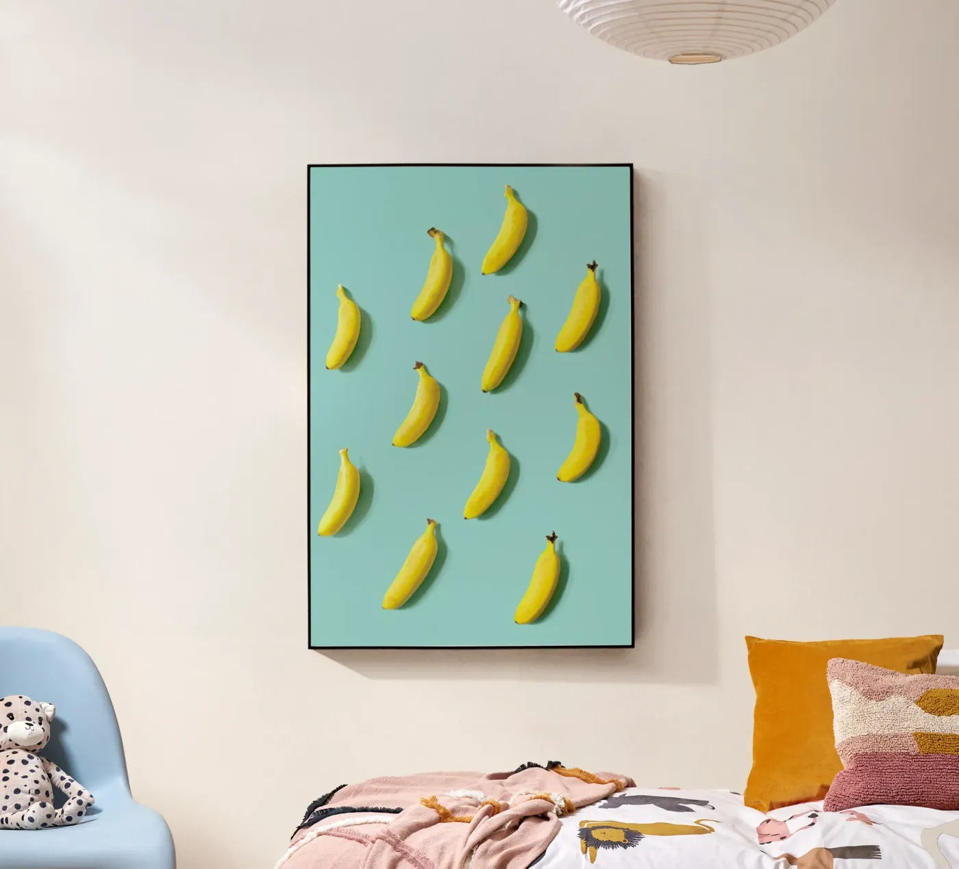 Banane Acryl-Glas von Elena Veronese