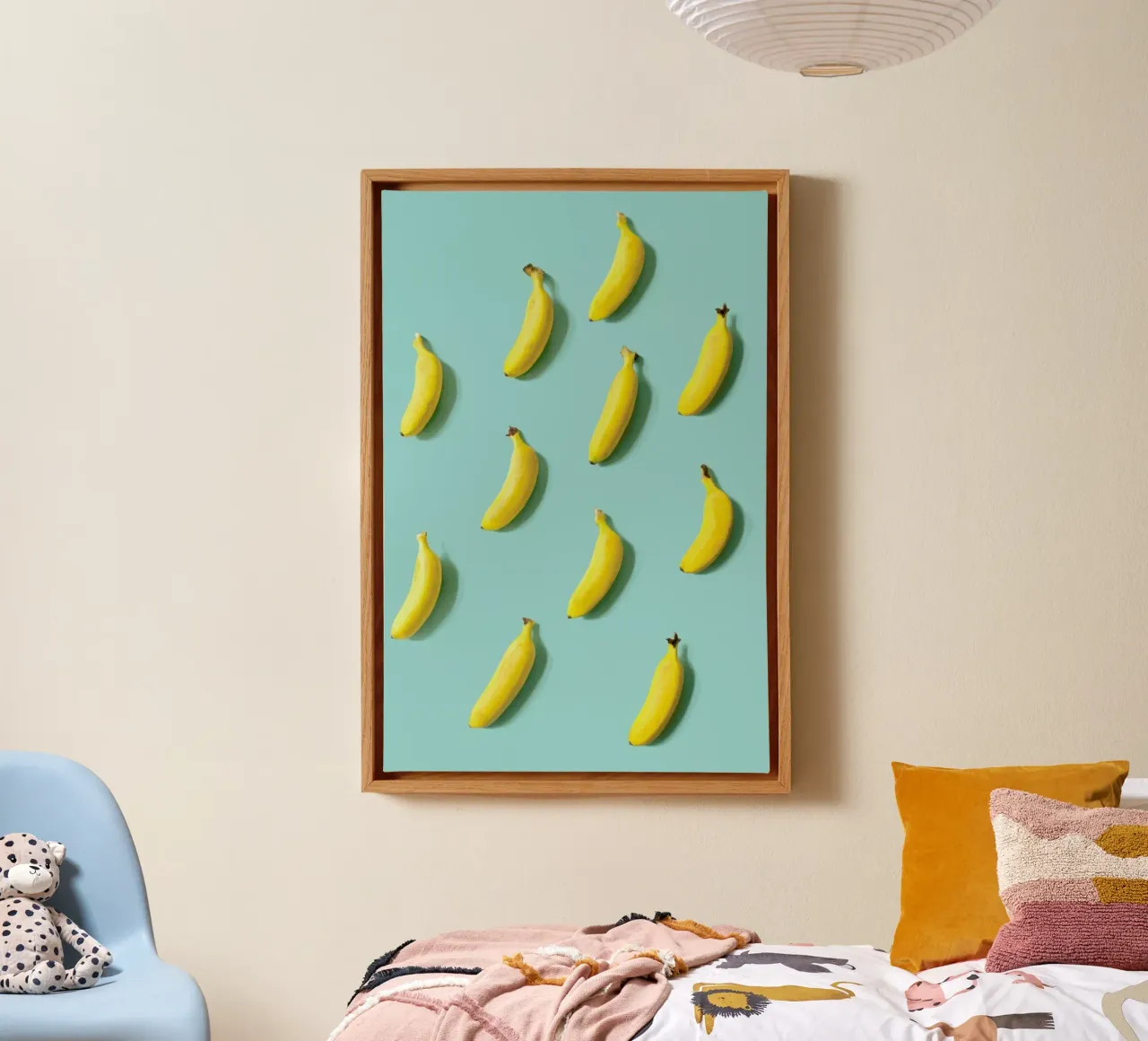 Banane canvas by Elena Veronese