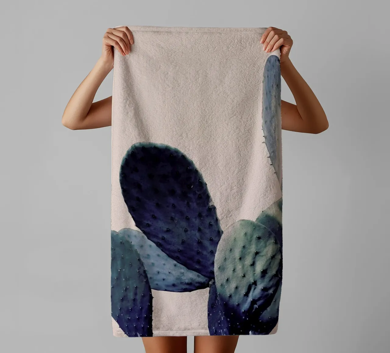 Cactus I asciugamano da bagno da Elena Veronese