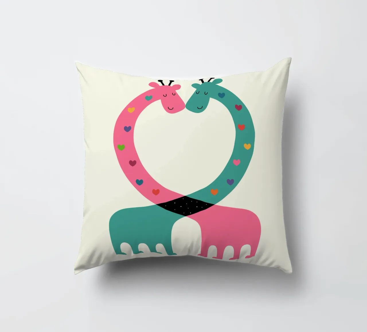 Amore con il cuore cuscino da Andy Westface