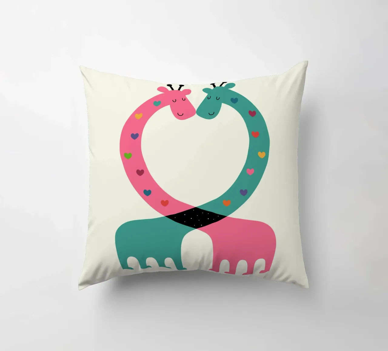 Amore con il cuore cuscino da Andy Westface