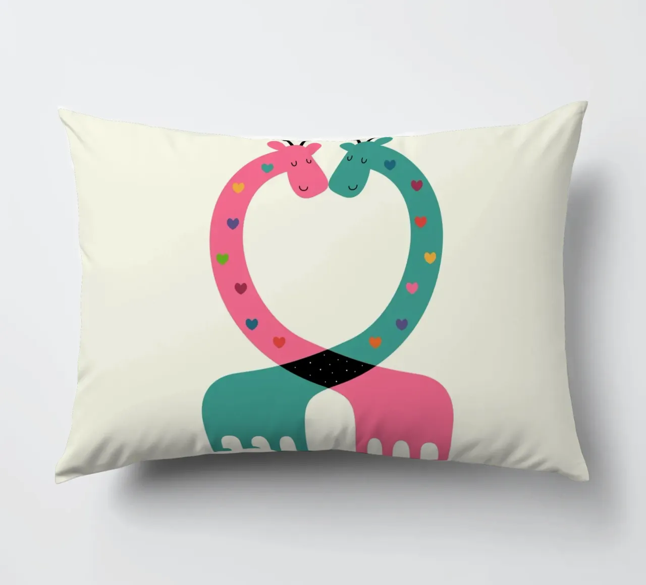 Amore con il cuore cuscino da Andy Westface