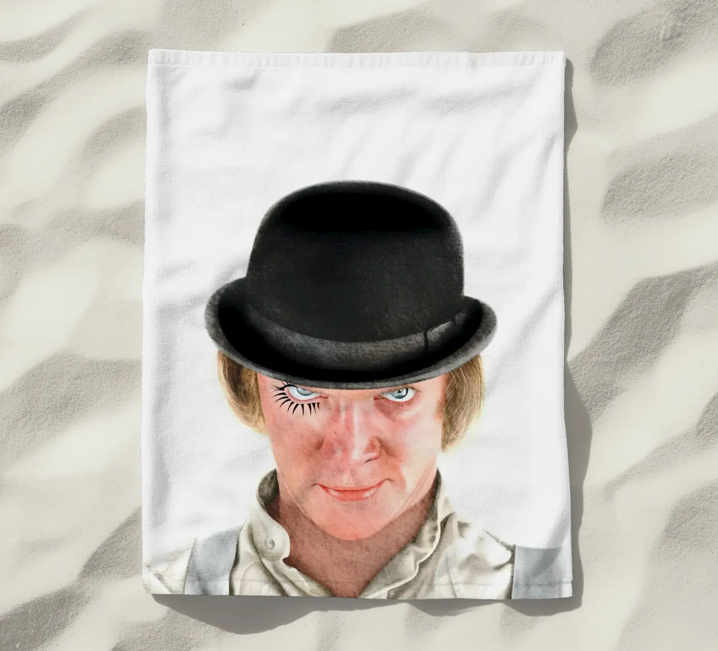A Clockwork Orange beach towel by heiyoum