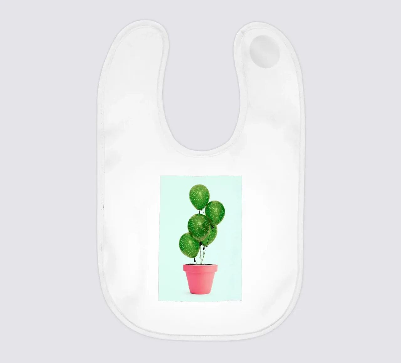Cactus Balloon bavaglino da Paul Fuentes Design