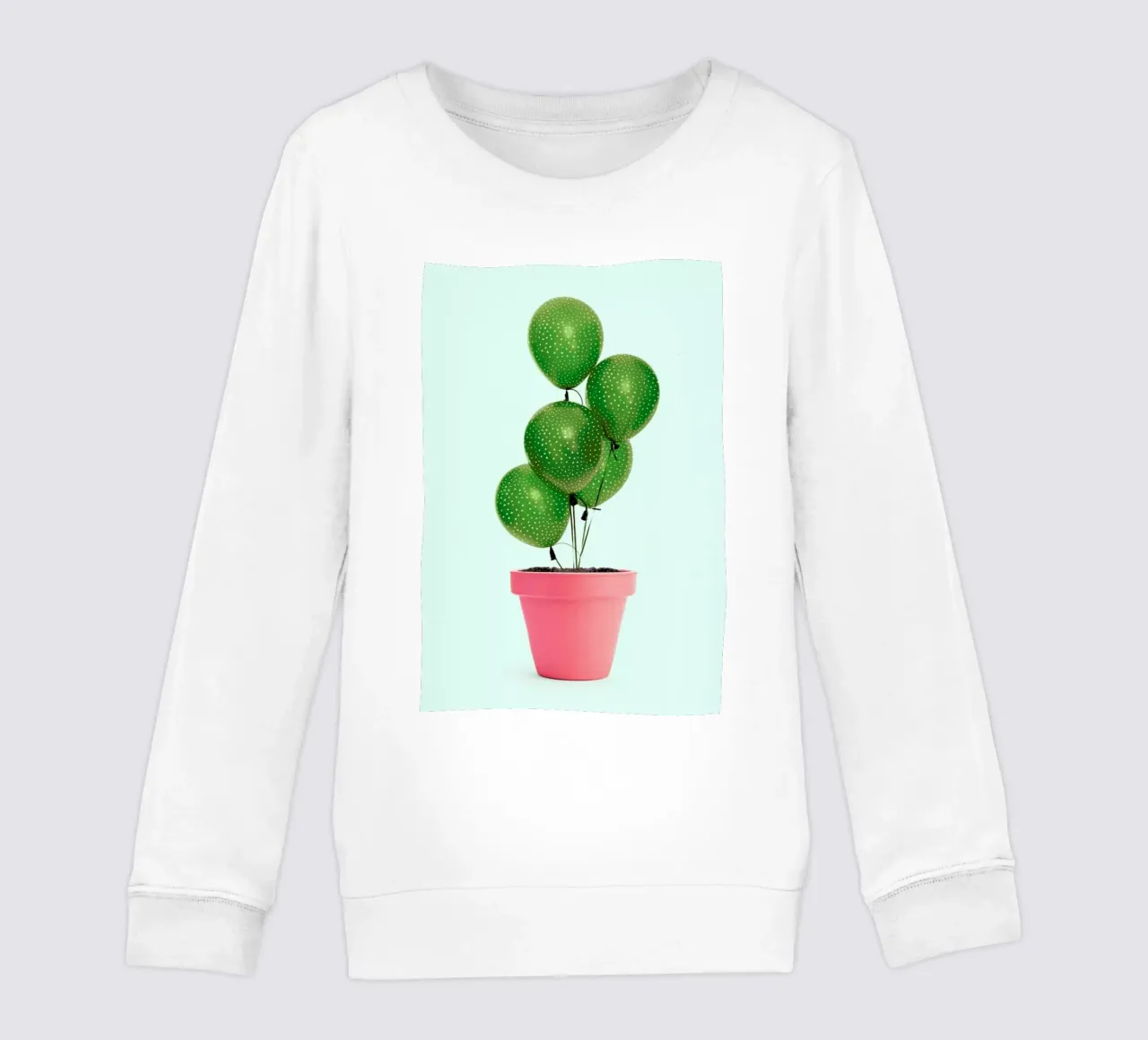 Cactus Balloon felpa bambino da Paul Fuentes Design
