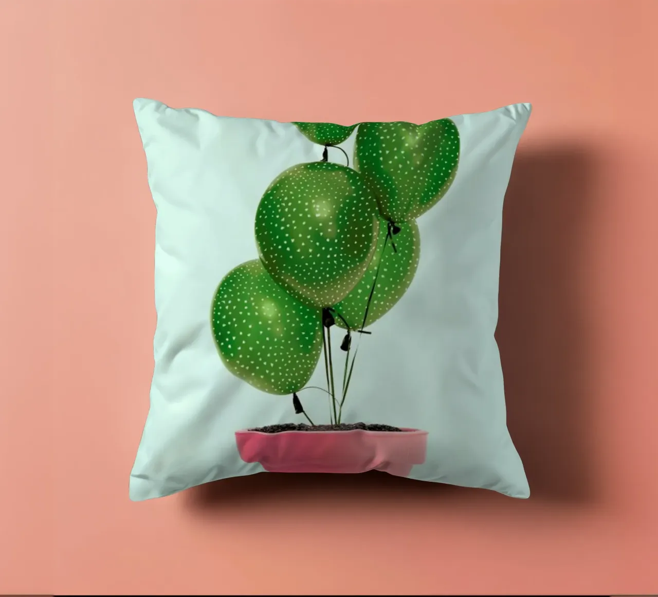 Cactus Balloon cuscino da Paul Fuentes Design