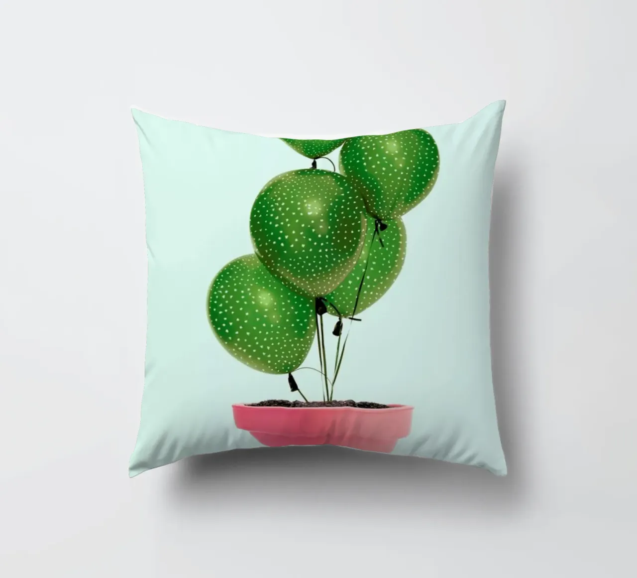 Cactus Balloon cuscino da Paul Fuentes Design