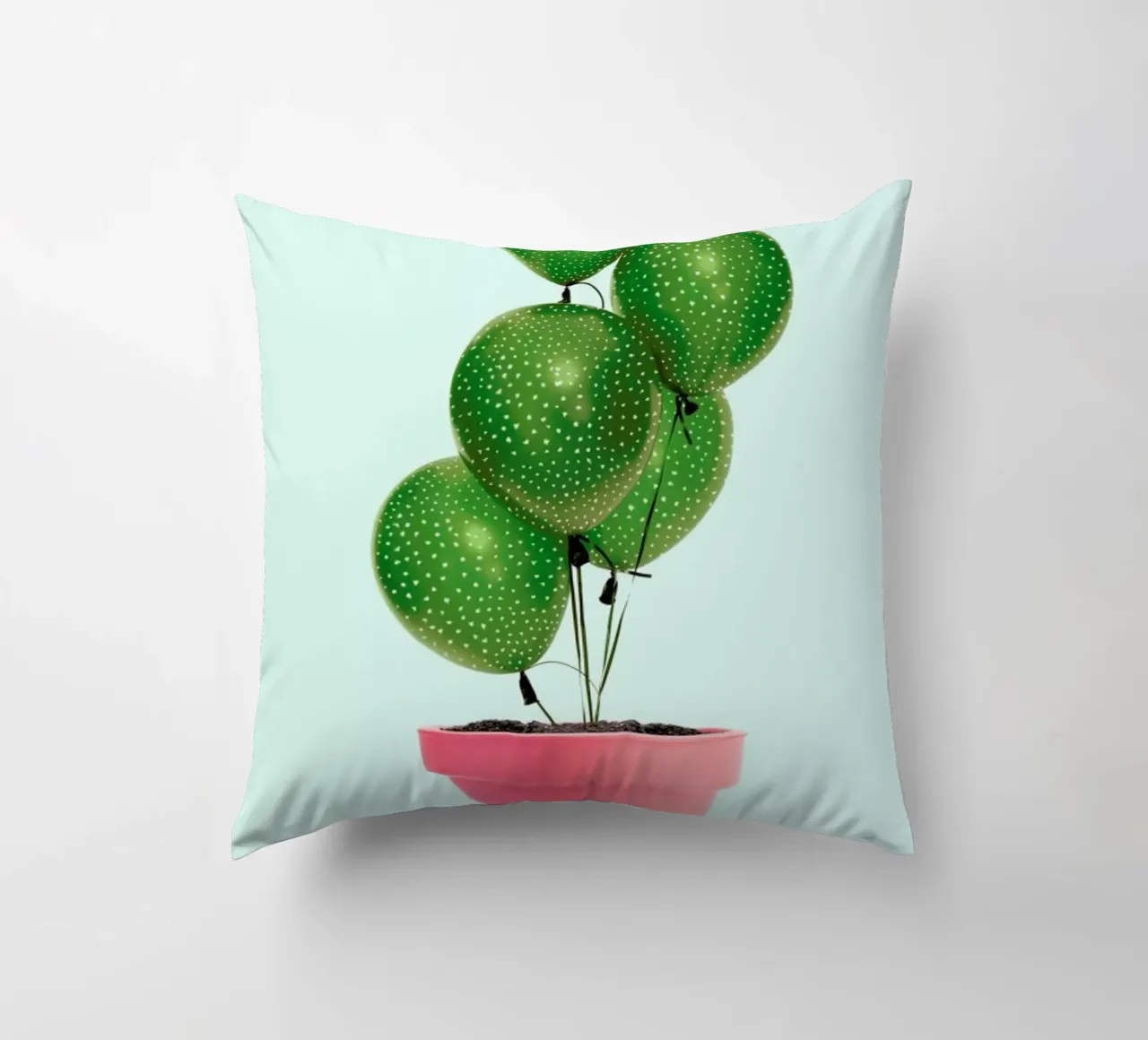Cactus Balloon cuscino da Paul Fuentes Design