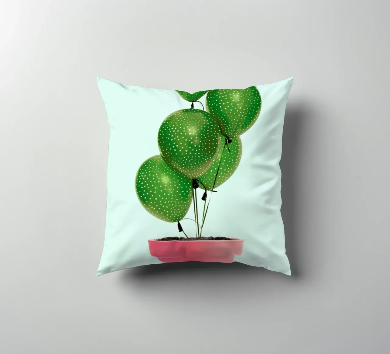 Cactus Balloon cuscino da Paul Fuentes Design