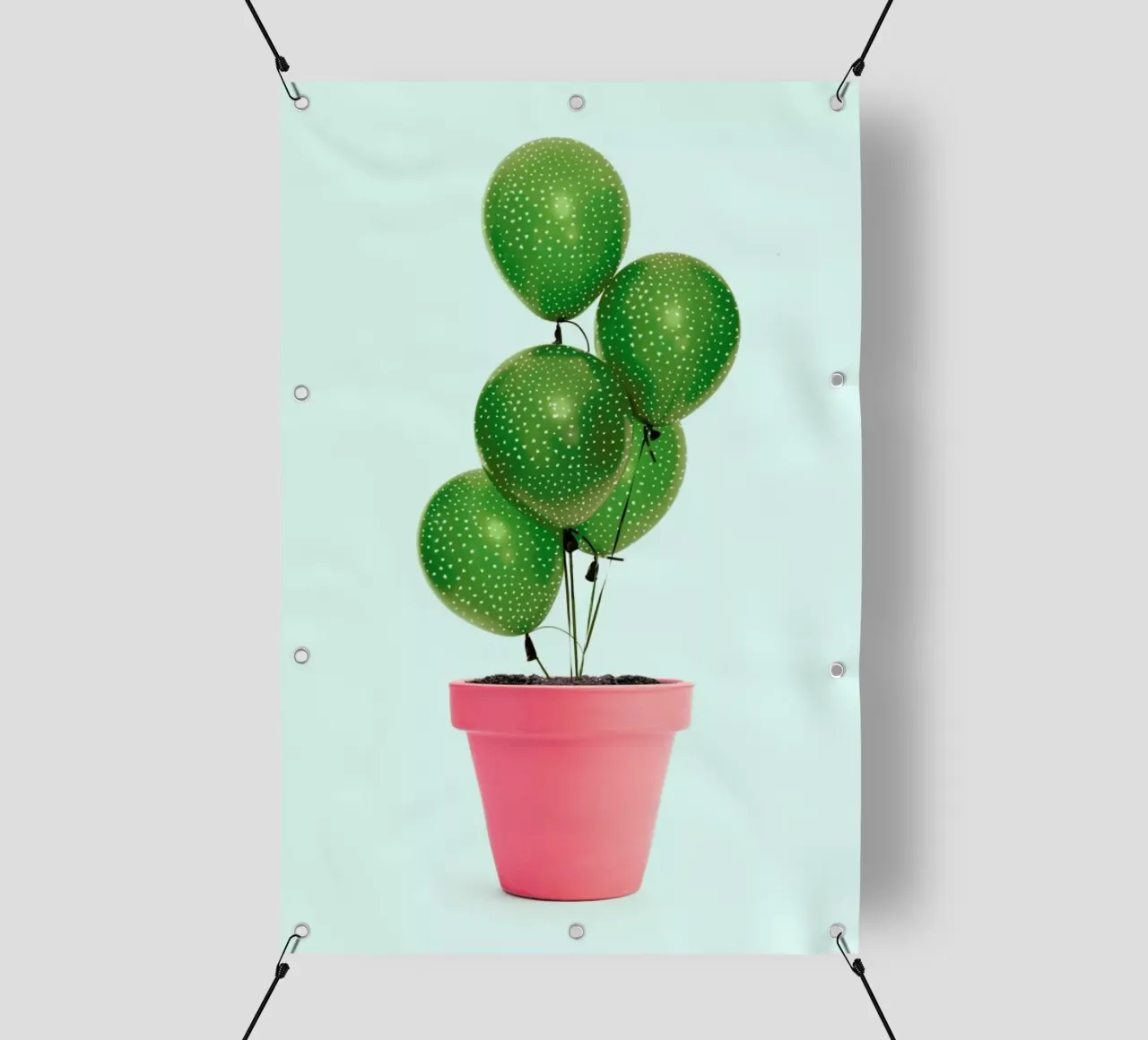Cactus Balloon telo in pvc da Paul Fuentes Design