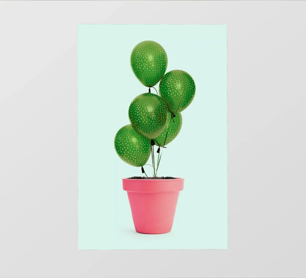 Cactus Balloon telo in pvc da Paul Fuentes Design