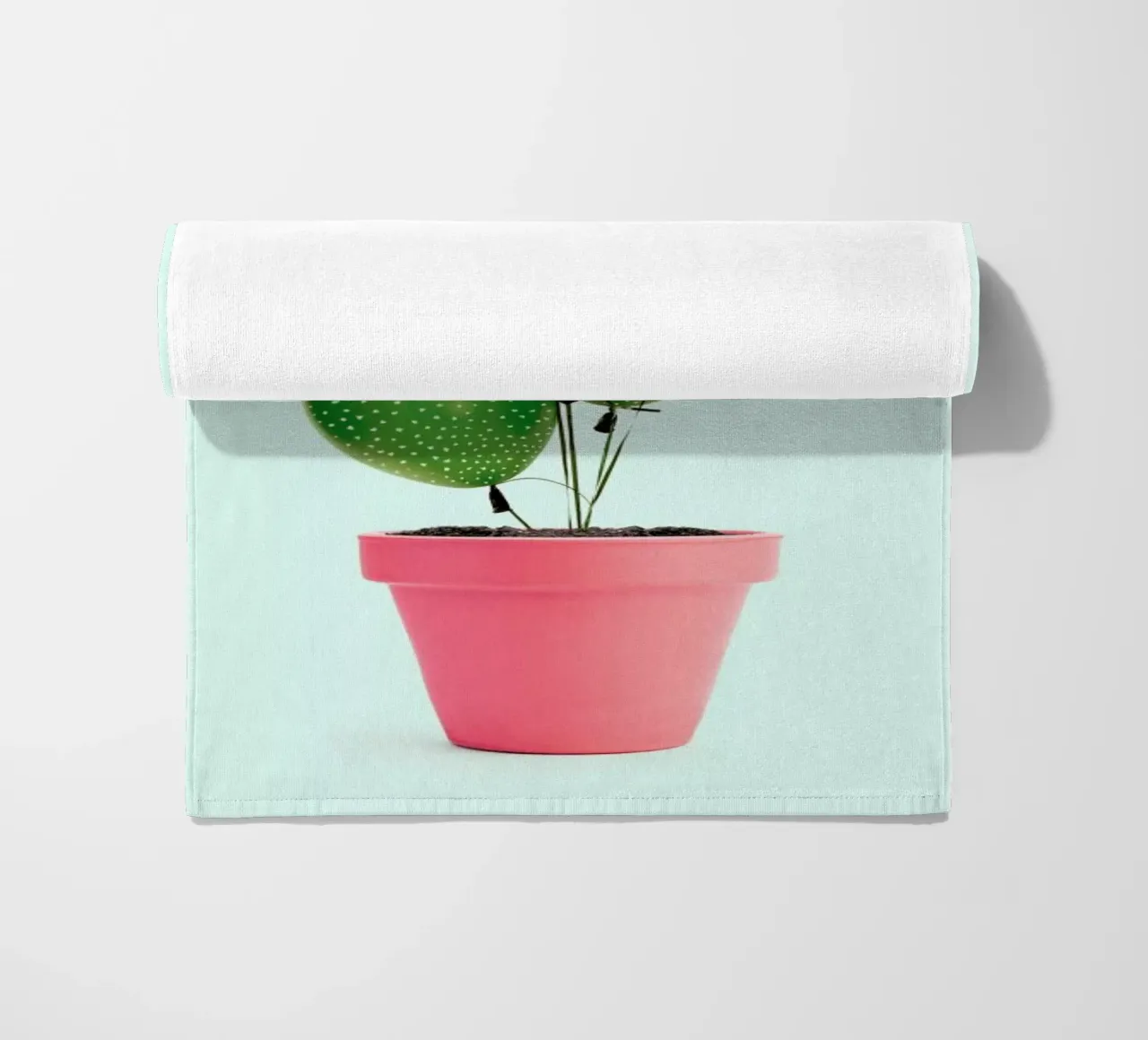 Cactus Balloon Strandtuch von Paul Fuentes Design