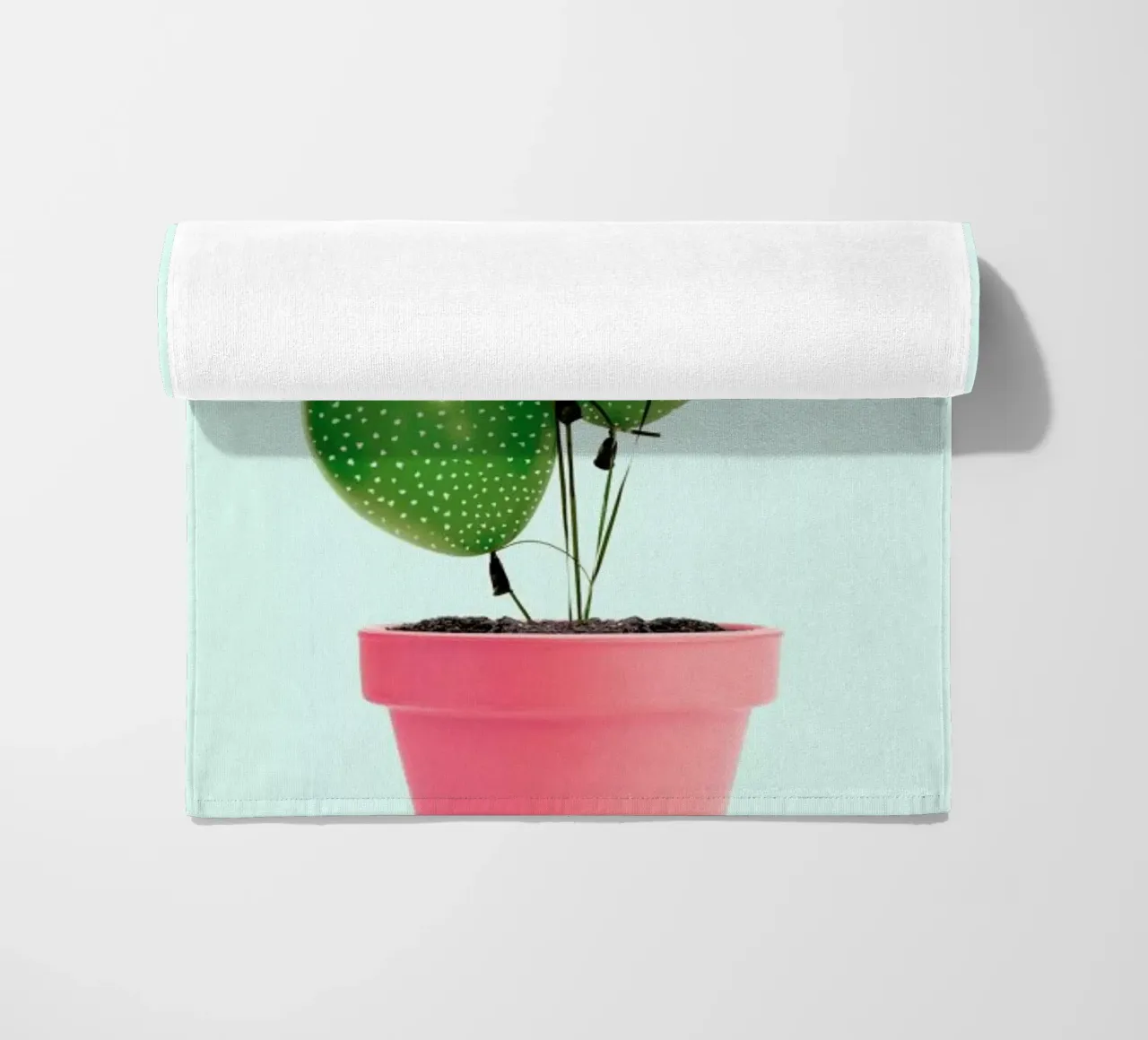 Cactus Balloon Strandtuch von Paul Fuentes Design
