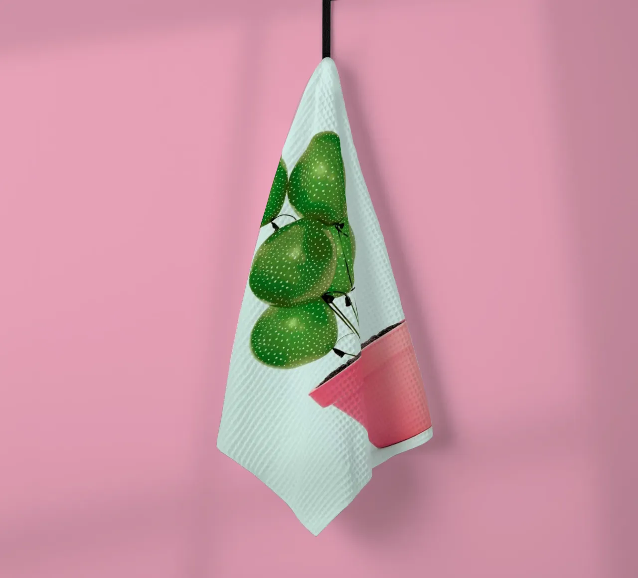 Cactus Balloon canovaccio da cucina da Paul Fuentes Design