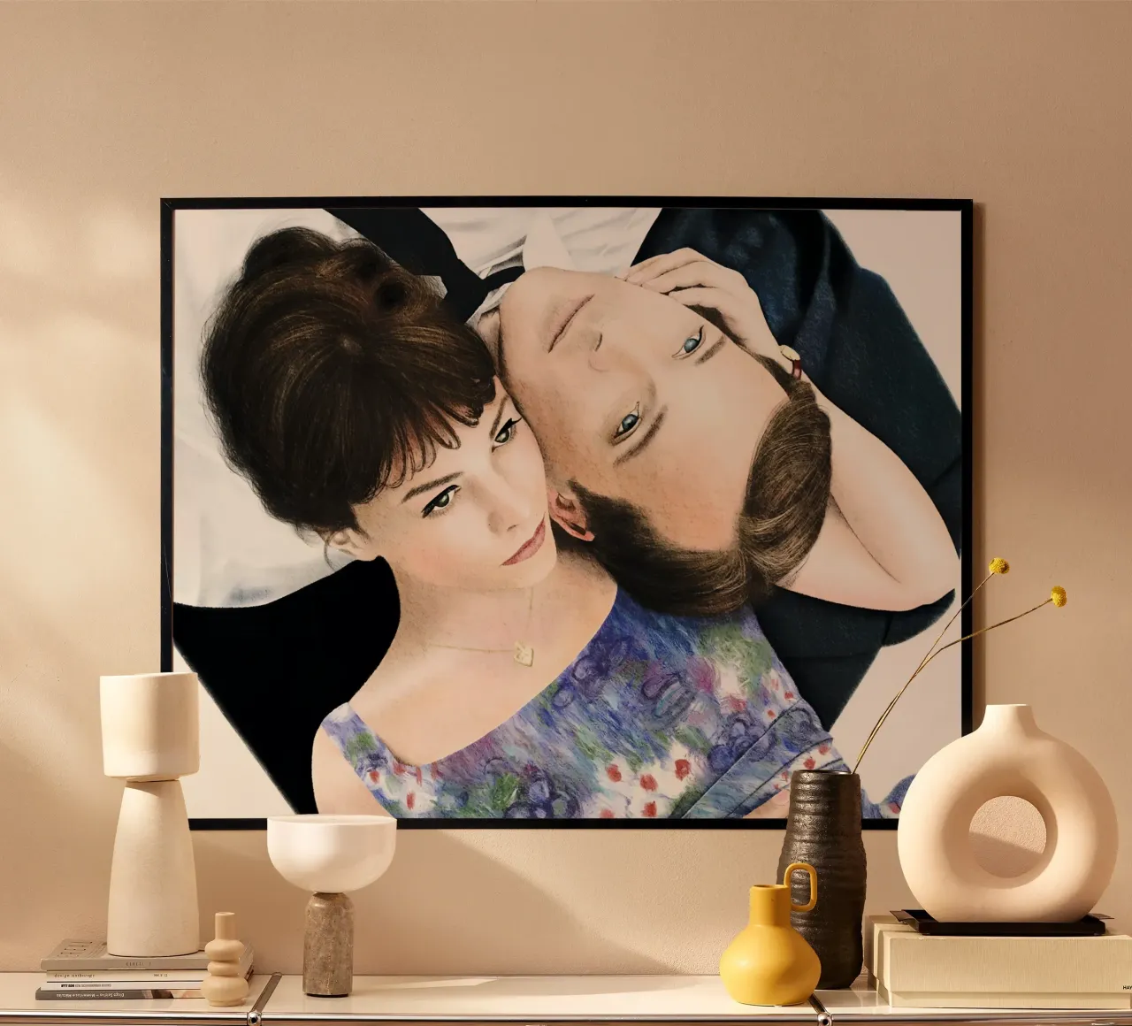 An Education poster con telaio in alluminio da heiyoum
