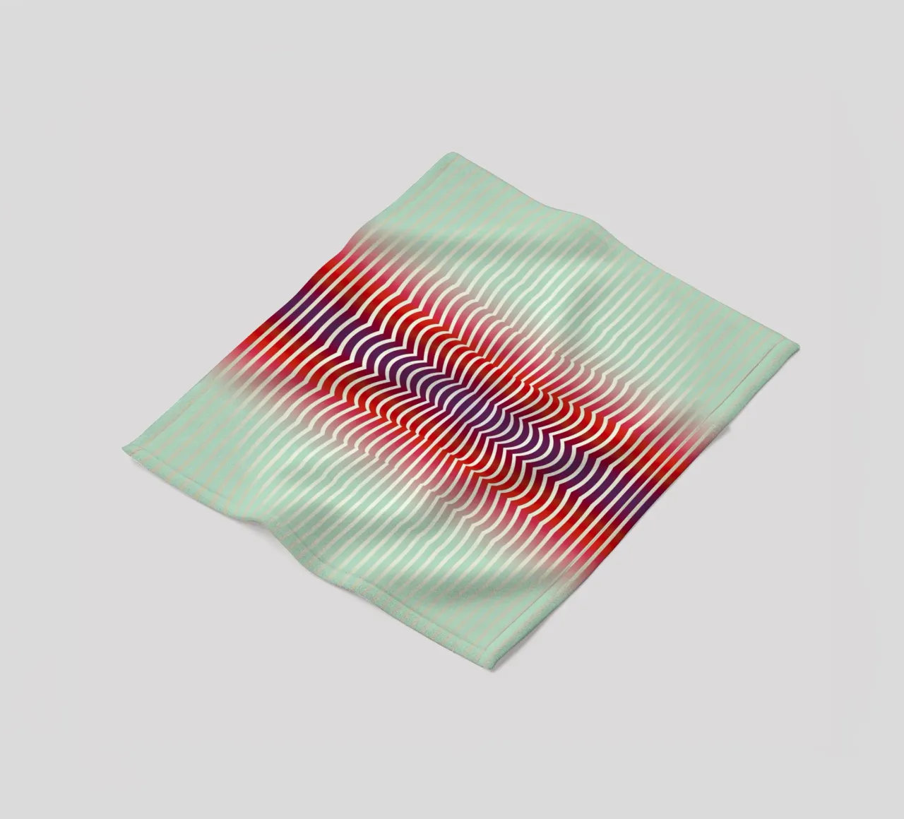 Twisted Folds coperta in pile da Angelo Cerantola