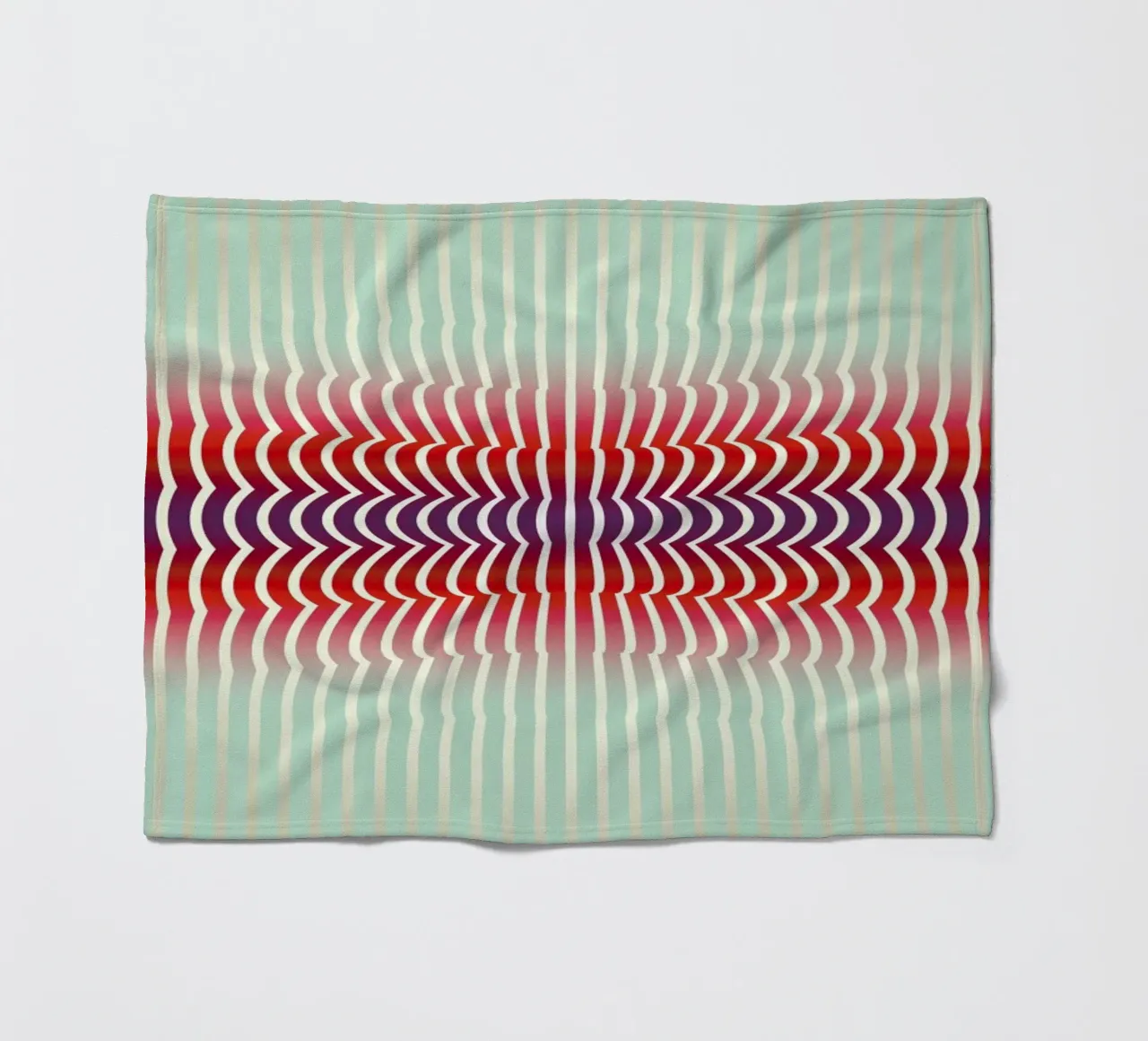 Twisted Folds coperta in pile da Angelo Cerantola