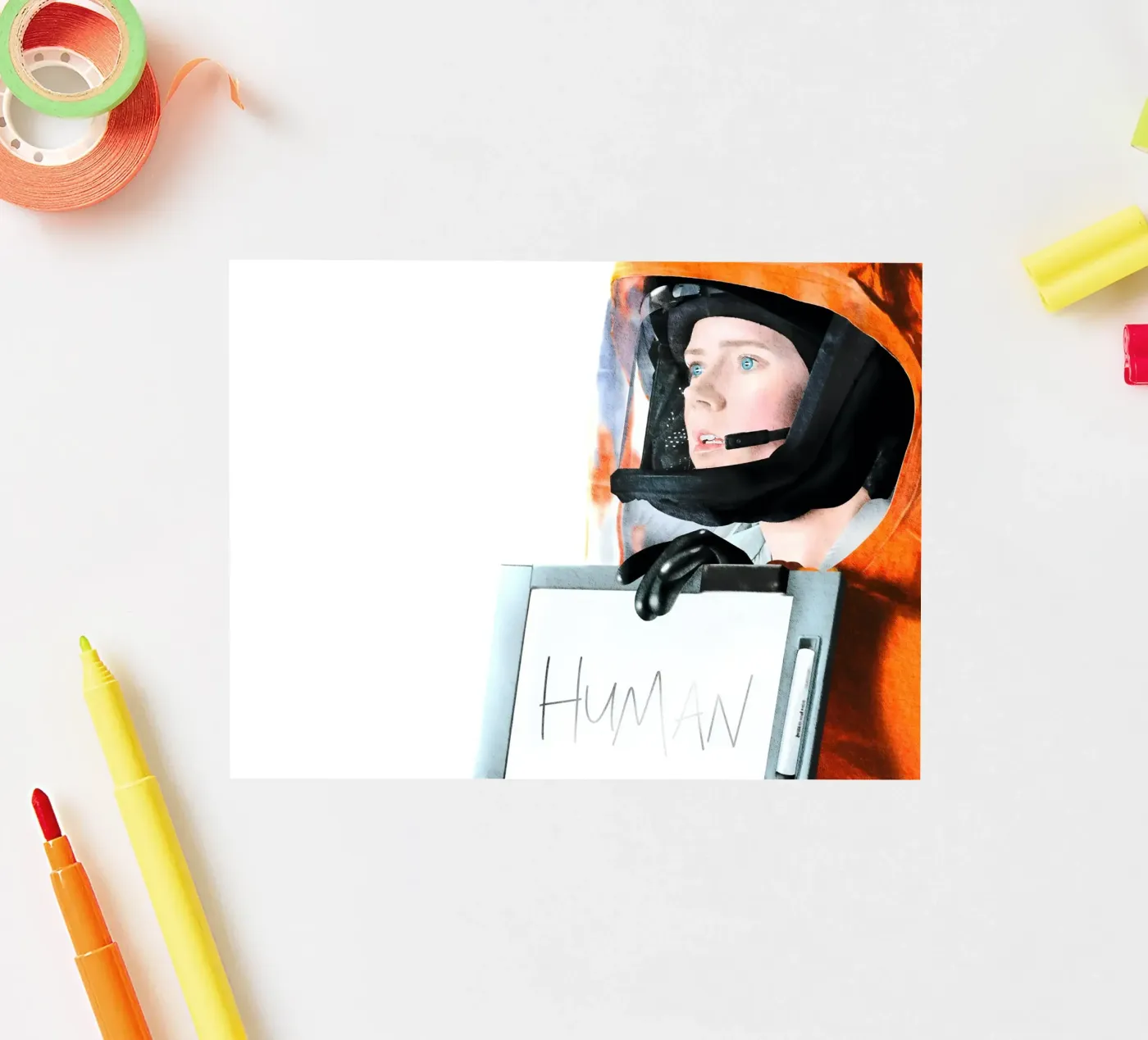 Arrival sticker van heiyoum