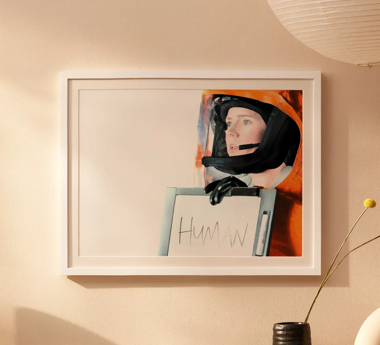 Arrival poster con telaio in plastica da heiyoum