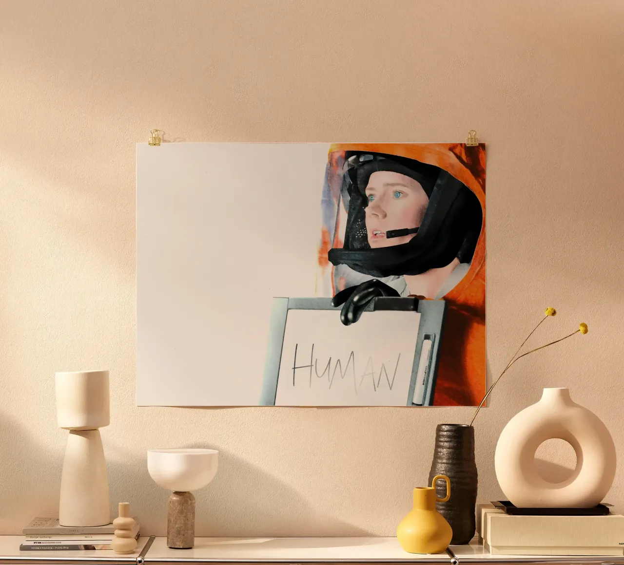 Arrival poster con telaio in plastica da heiyoum
