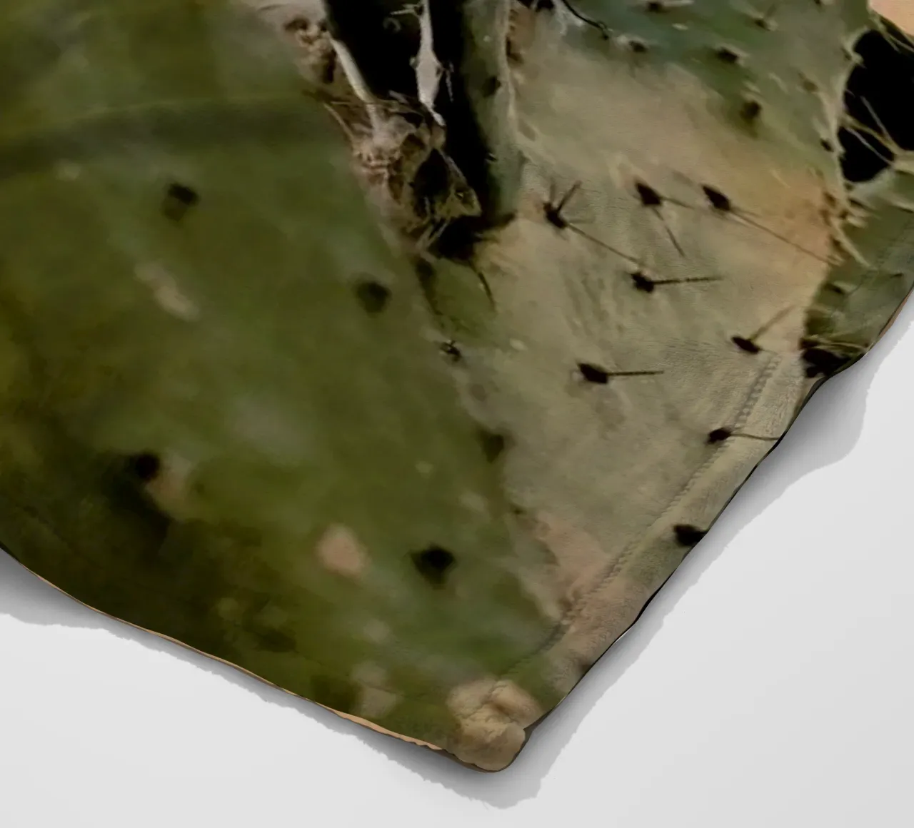Cactus II coperta in pile da Elena Veronese