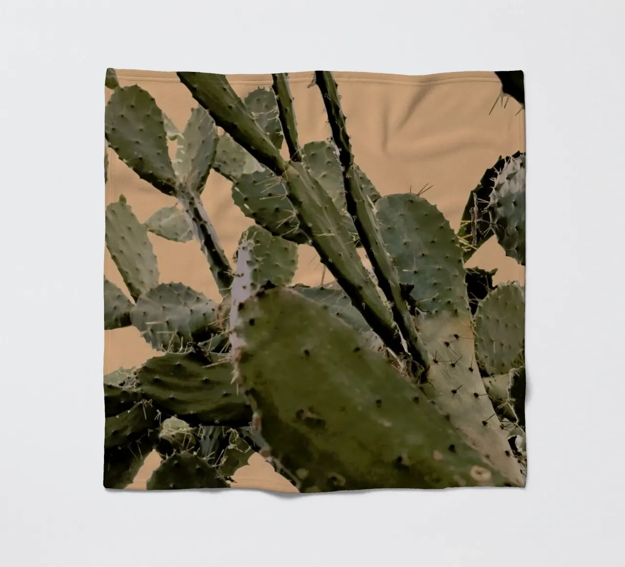 Cactus II coperta in pile da Elena Veronese