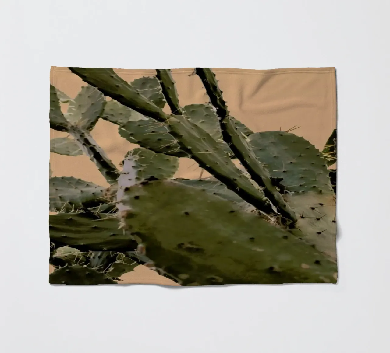 Cactus II coperta in pile da Elena Veronese