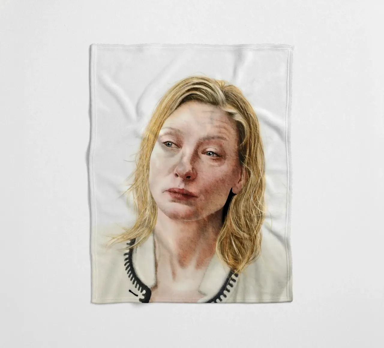 Blue Jasmine coperta in pile da heiyoum