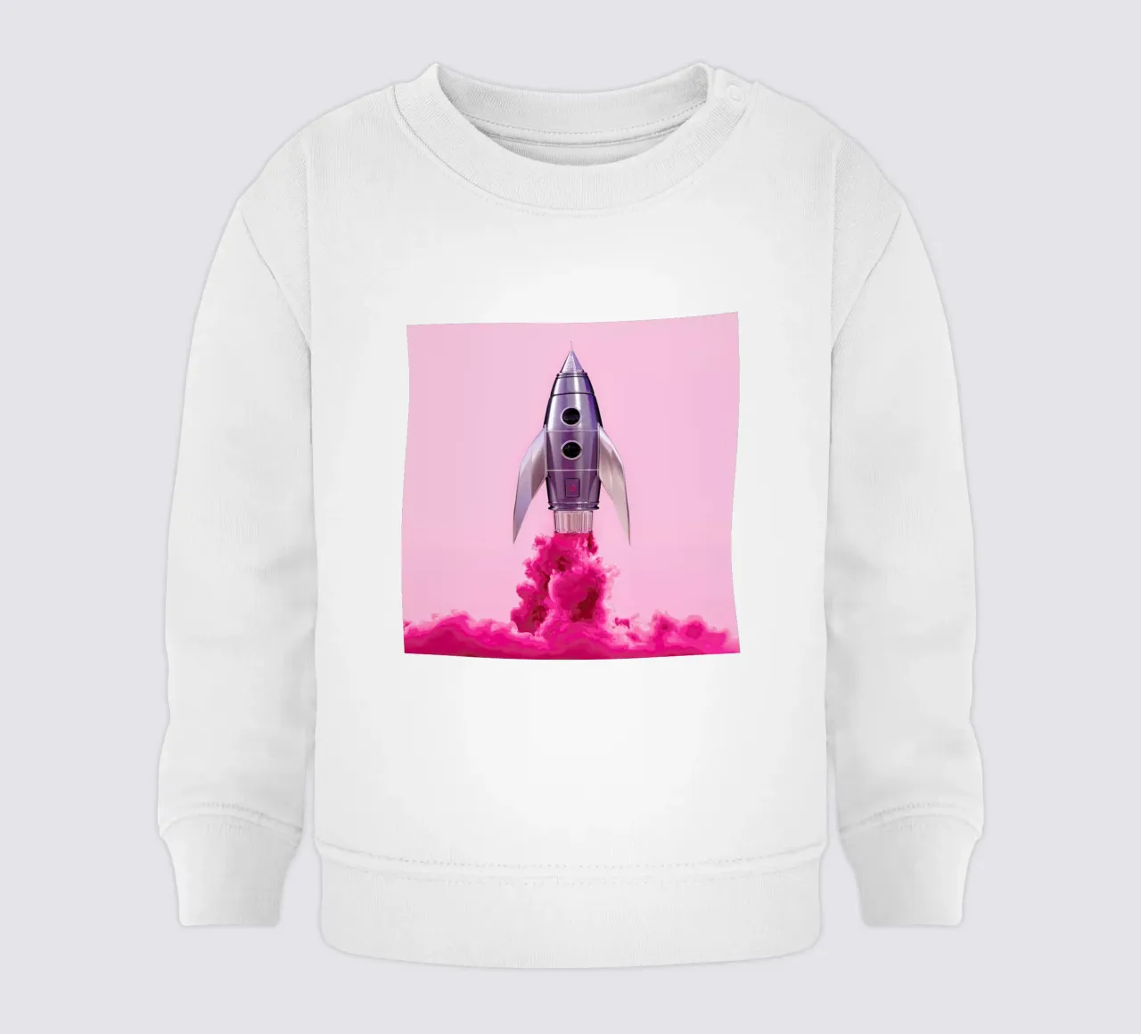 Rocket felpa neonato da Paul Fuentes Design