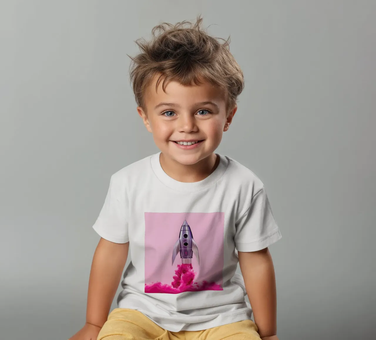 Rocket t-shirt bambini da Paul Fuentes Design