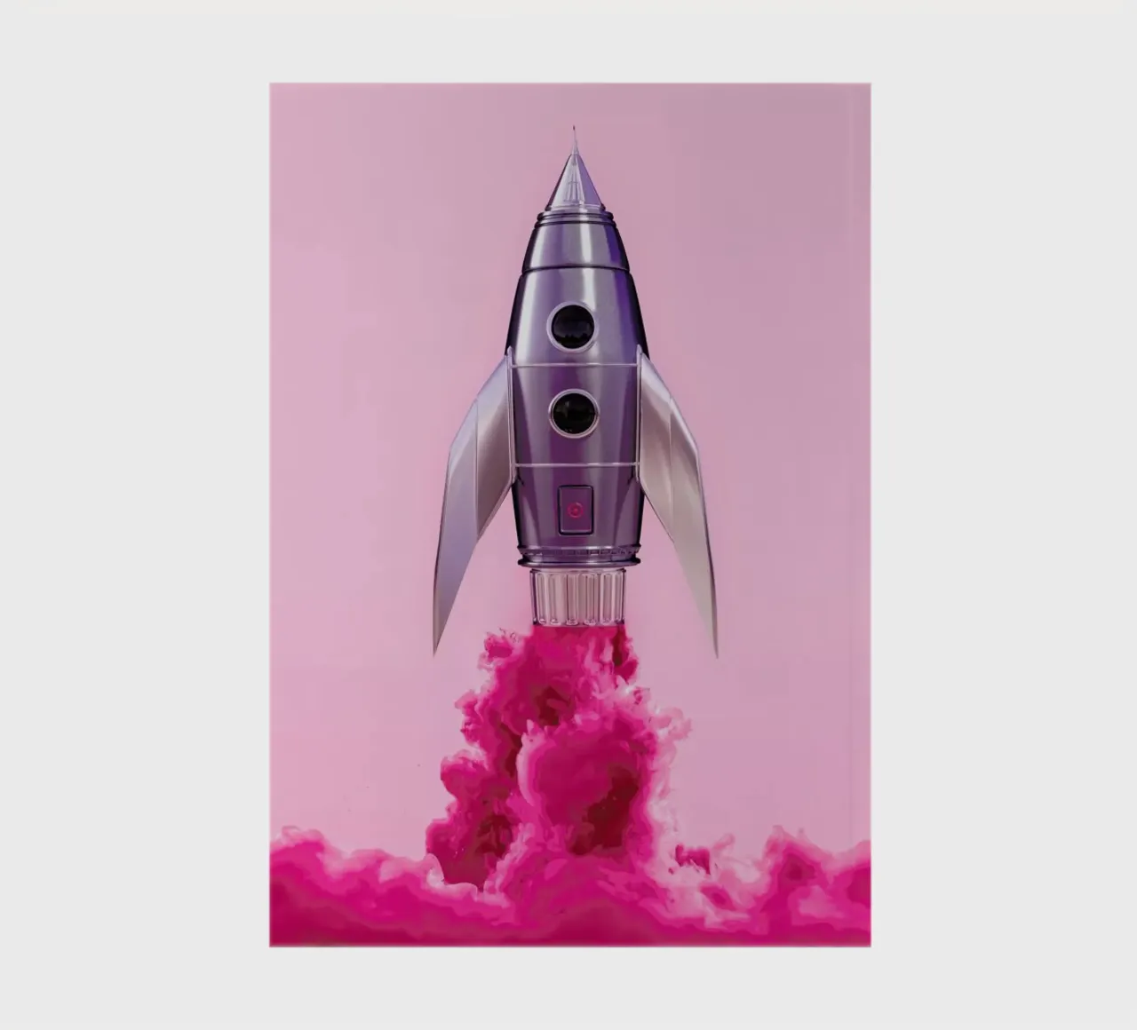 Rocket notebook by Paul Fuentes Design
