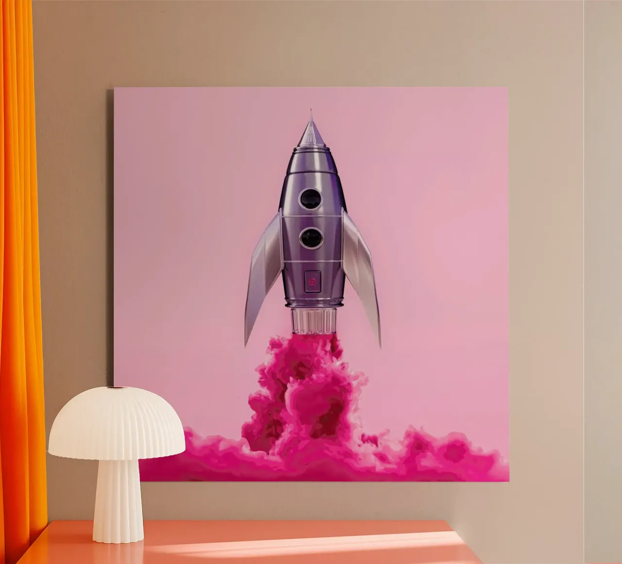 Rocket forex plate by Paul Fuentes Design