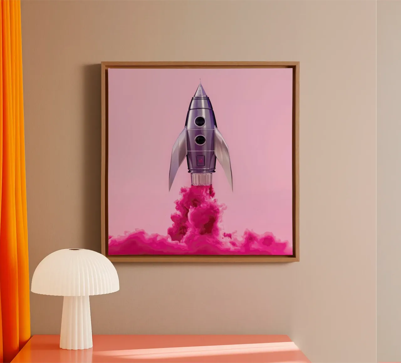 Rocket tela da Paul Fuentes Design