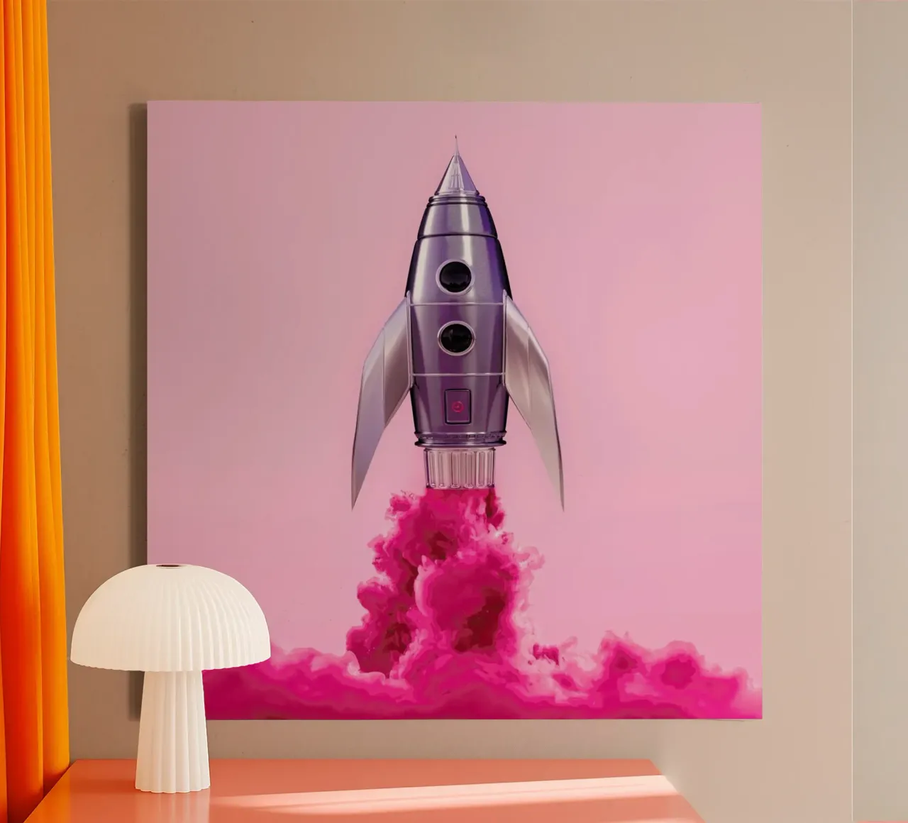 Rocket tela da Paul Fuentes Design