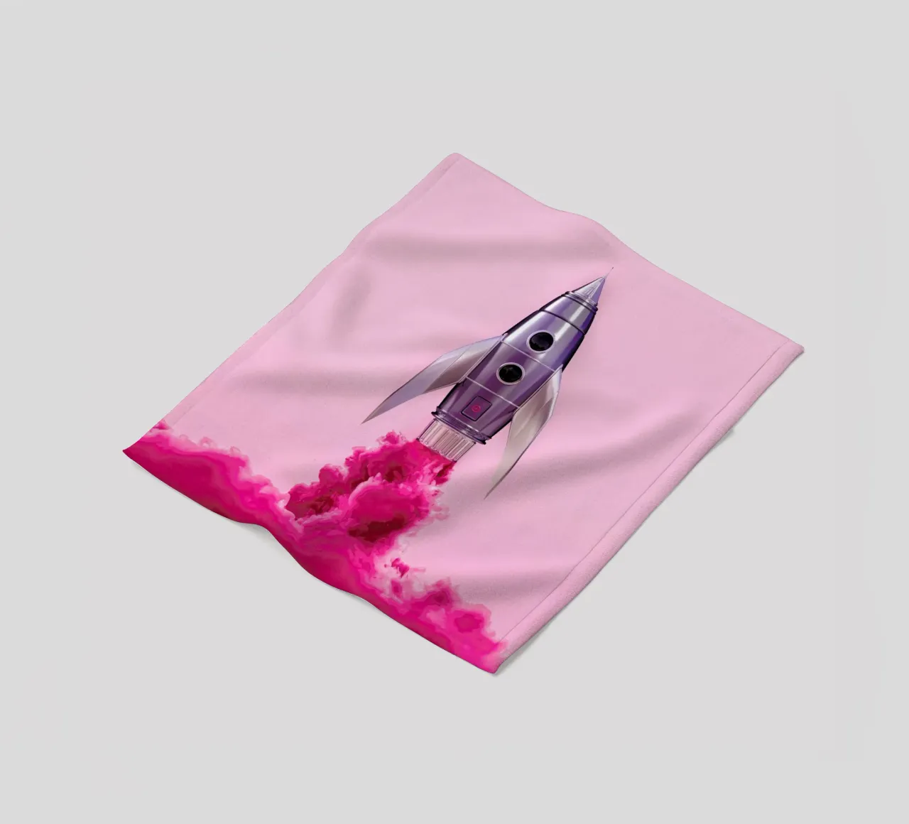 Rocket Fleecedecke von Paul Fuentes Design