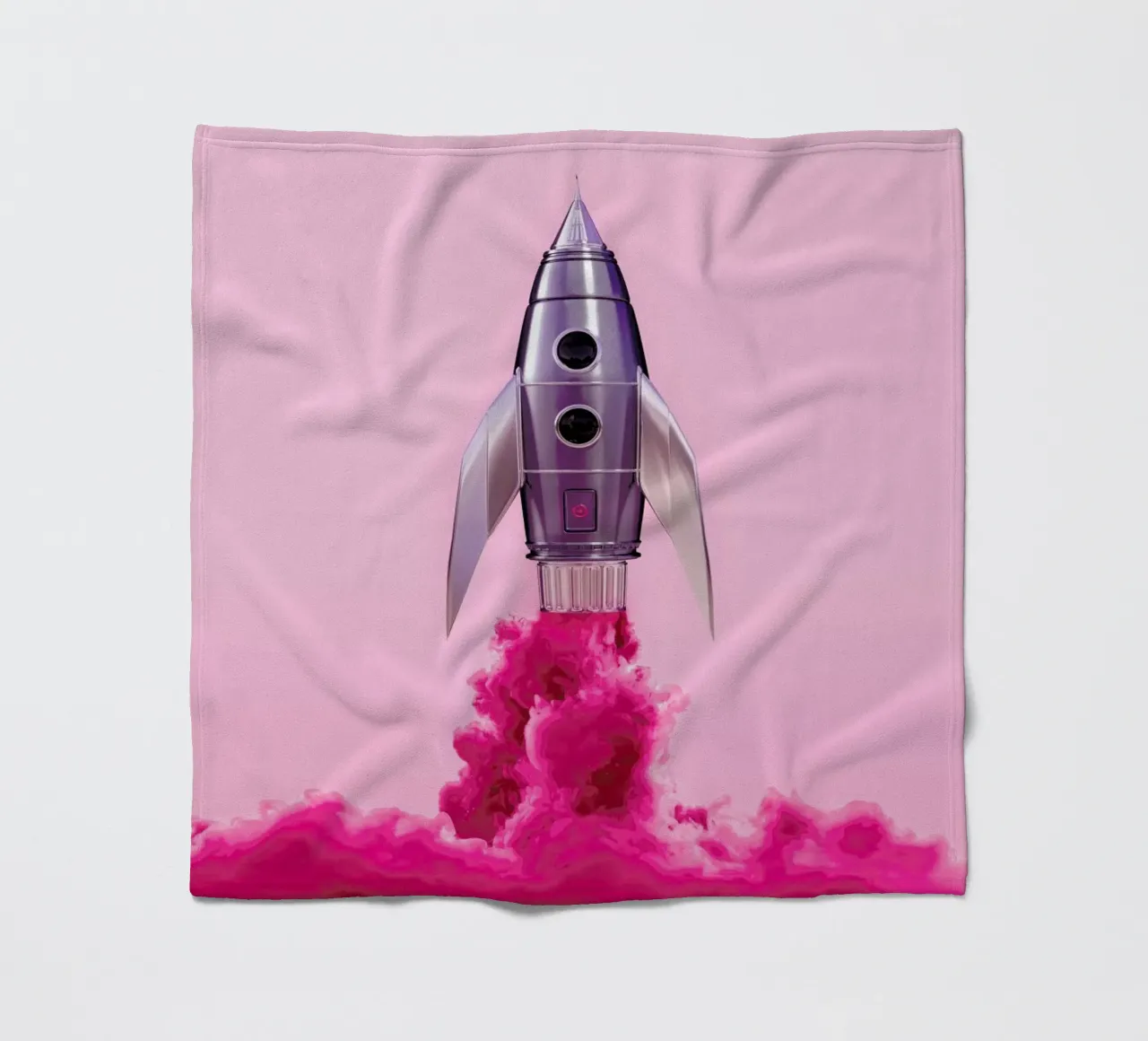 Rocket Fleecedecke von Paul Fuentes Design