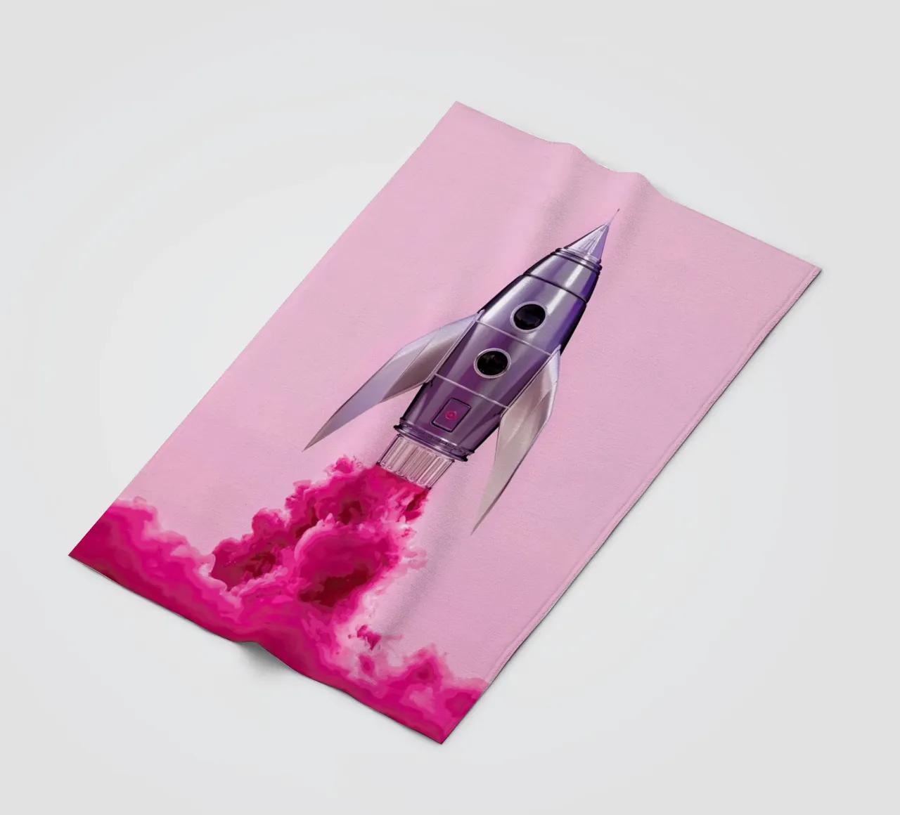 Rocket Fleecedecke von Paul Fuentes Design