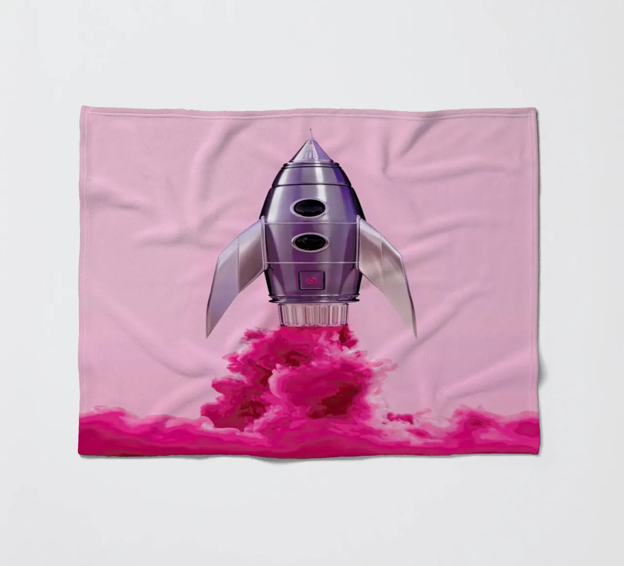 Rocket Fleecedecke von Paul Fuentes Design