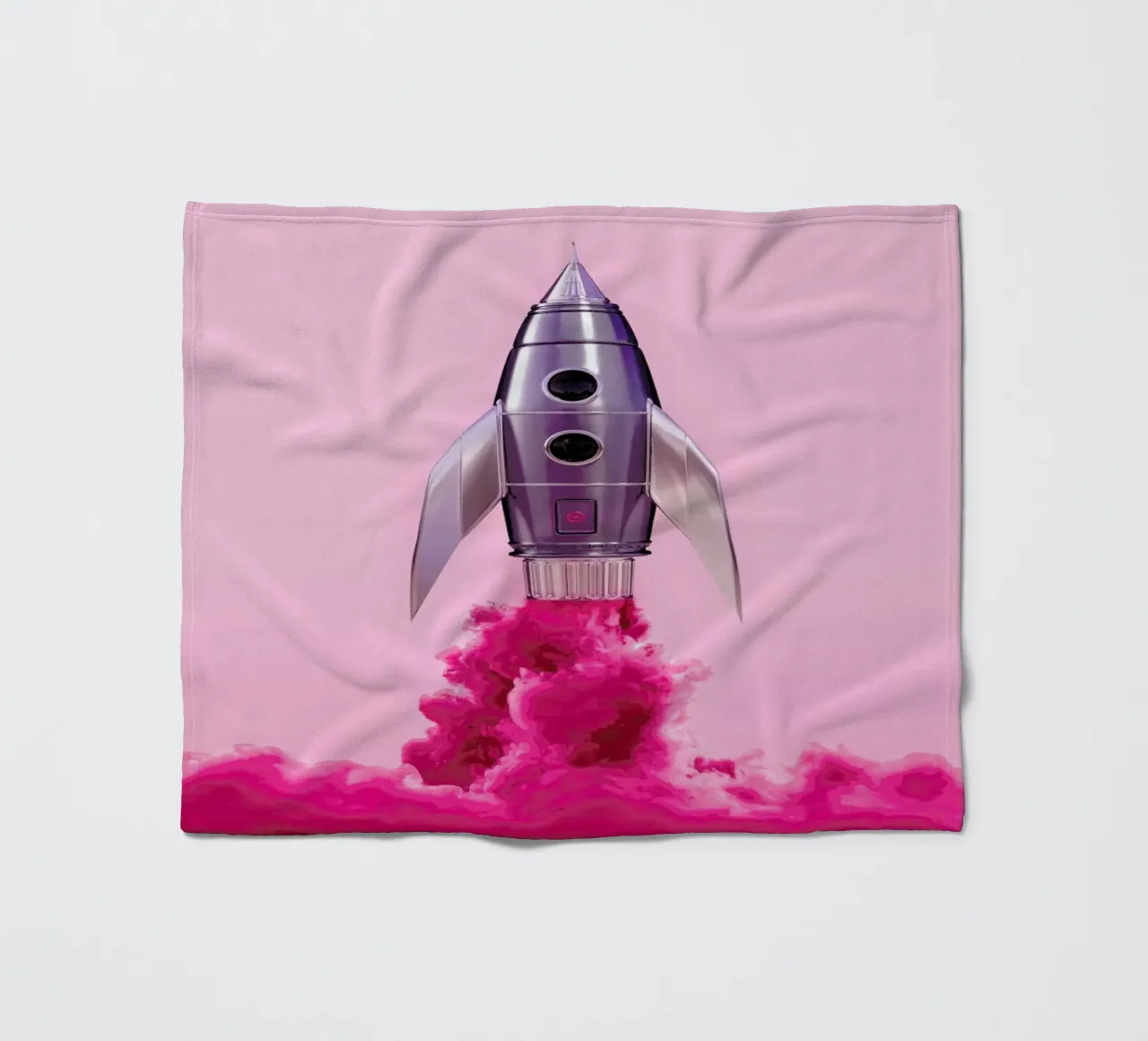 Rocket Fleecedecke von Paul Fuentes Design
