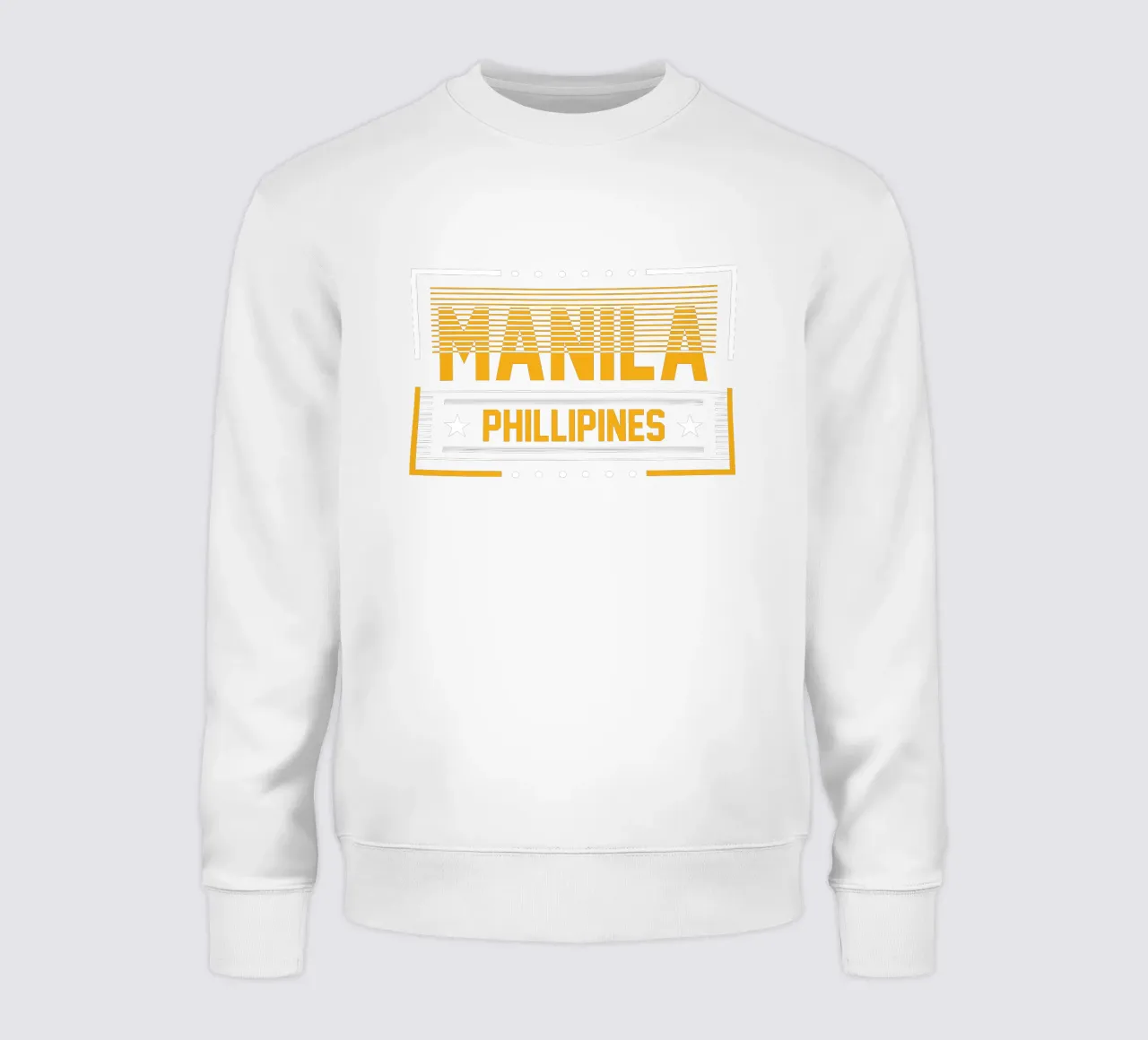 Manila-Phillipines classic art design sweatshirt by rivariahill