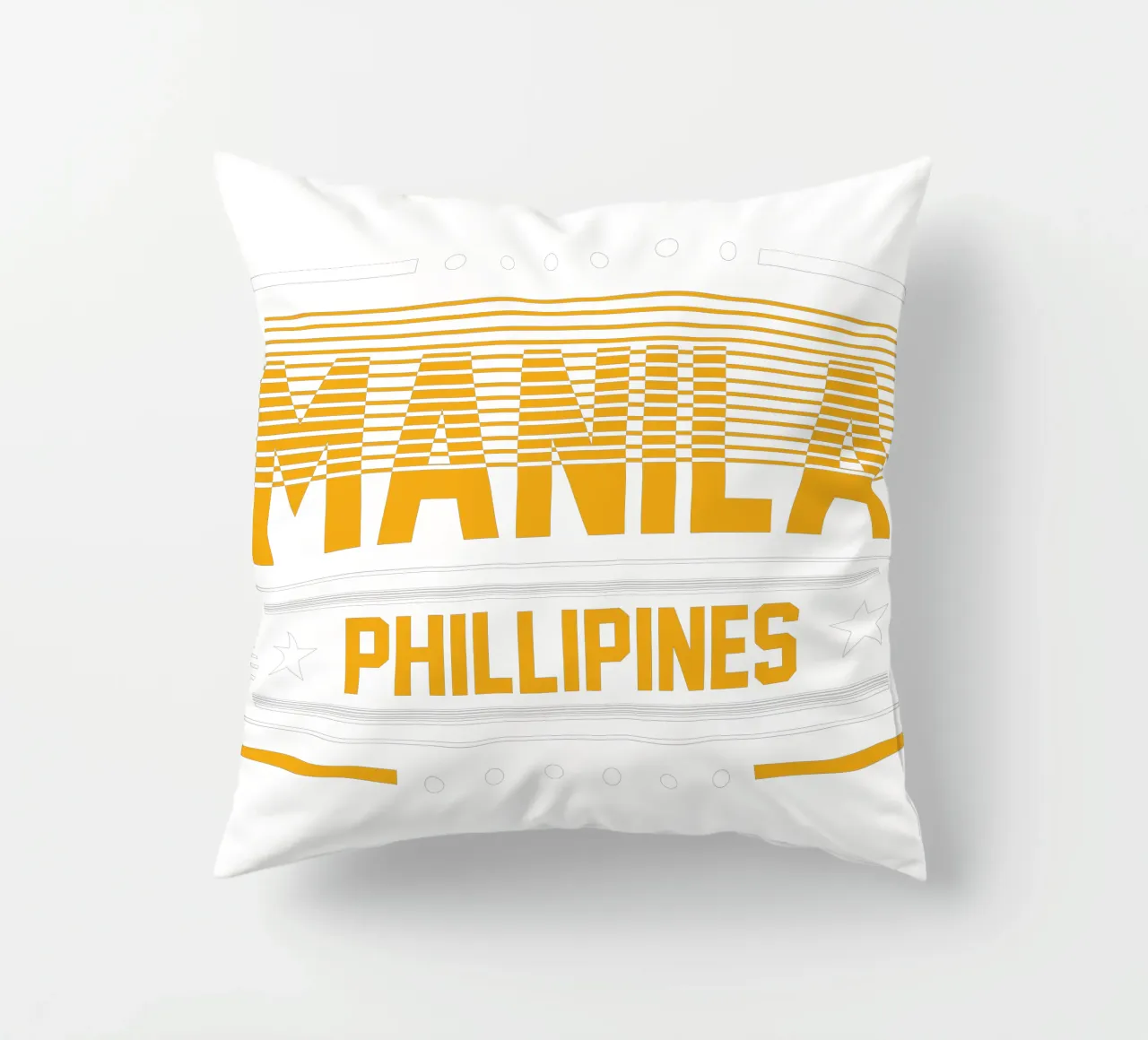 Manila-Fillipine design artistico classico cuscino da rivariahill