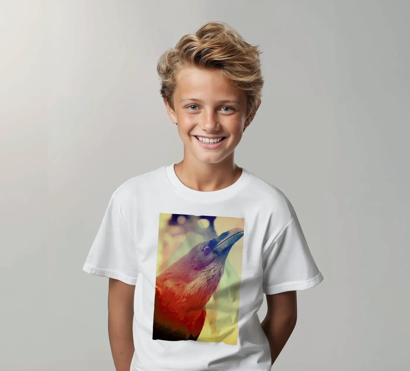 Crow t-shirt bambini da Victorsbeard