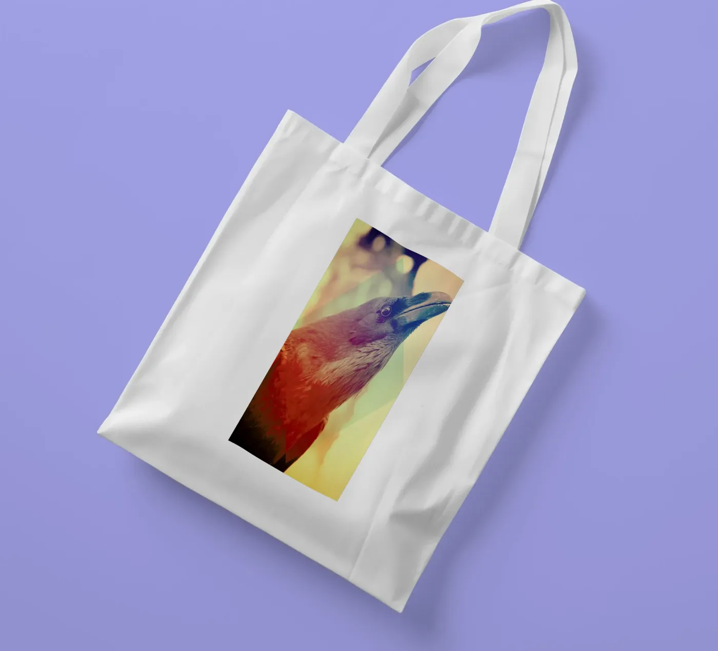 Crow tote bag by Victorsbeard