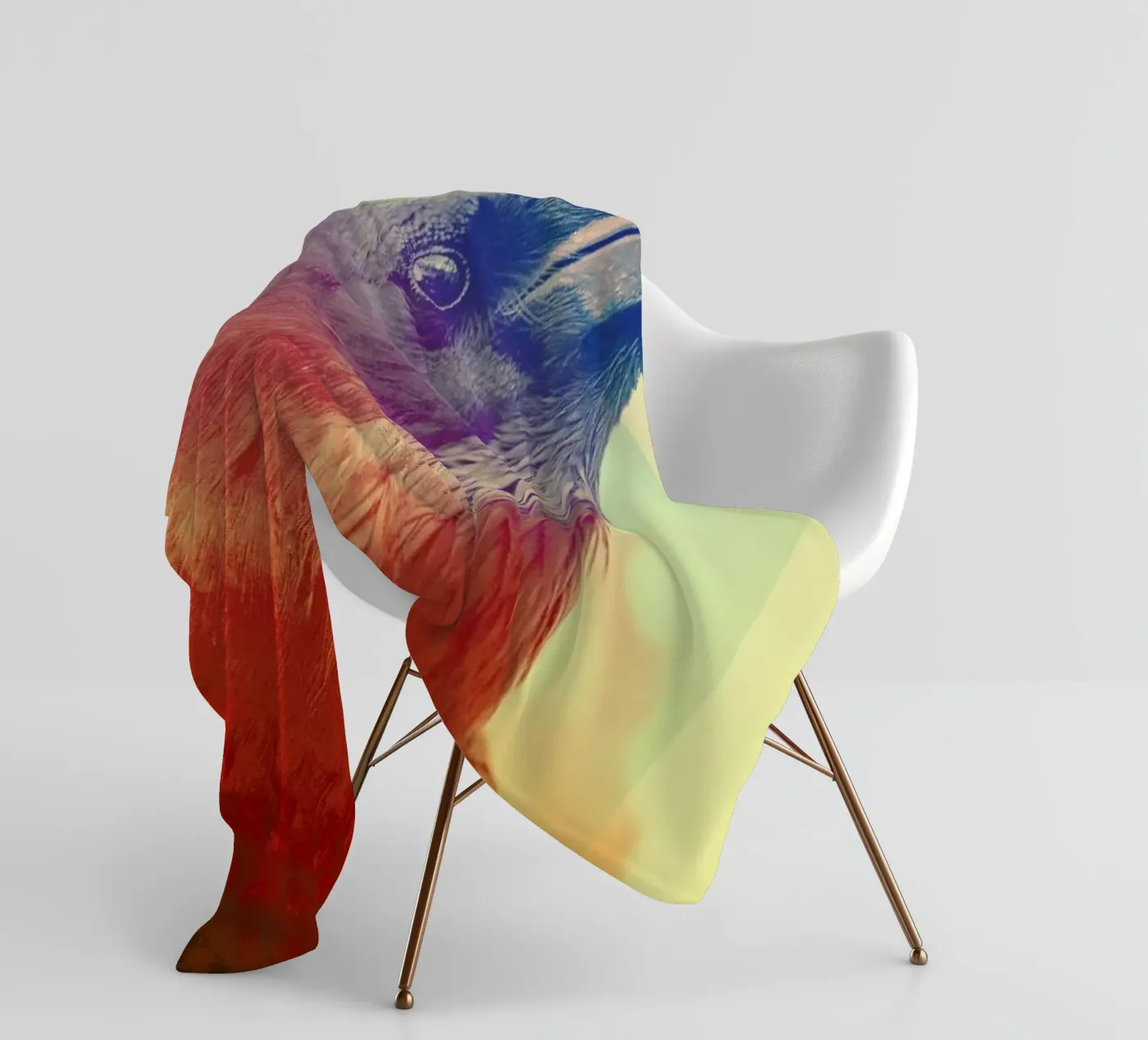 Crow Fleecedecke von Victorsbeard