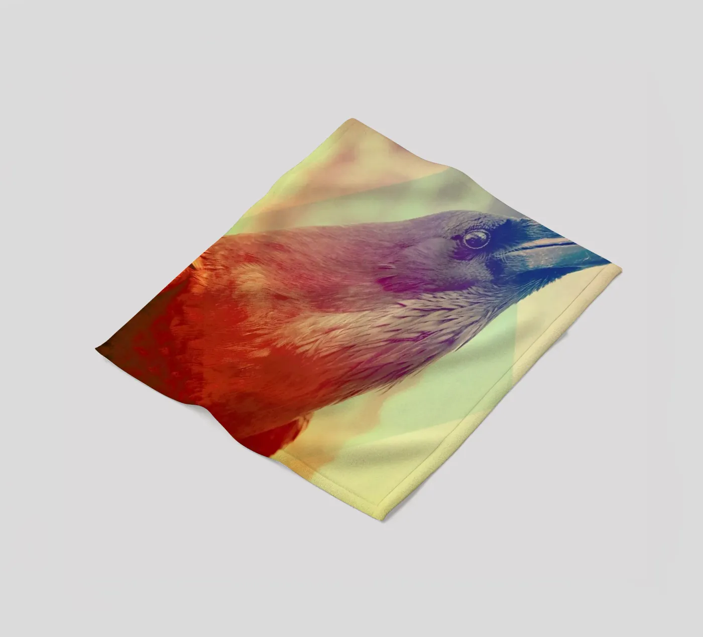 Crow Fleecedecke von Victorsbeard
