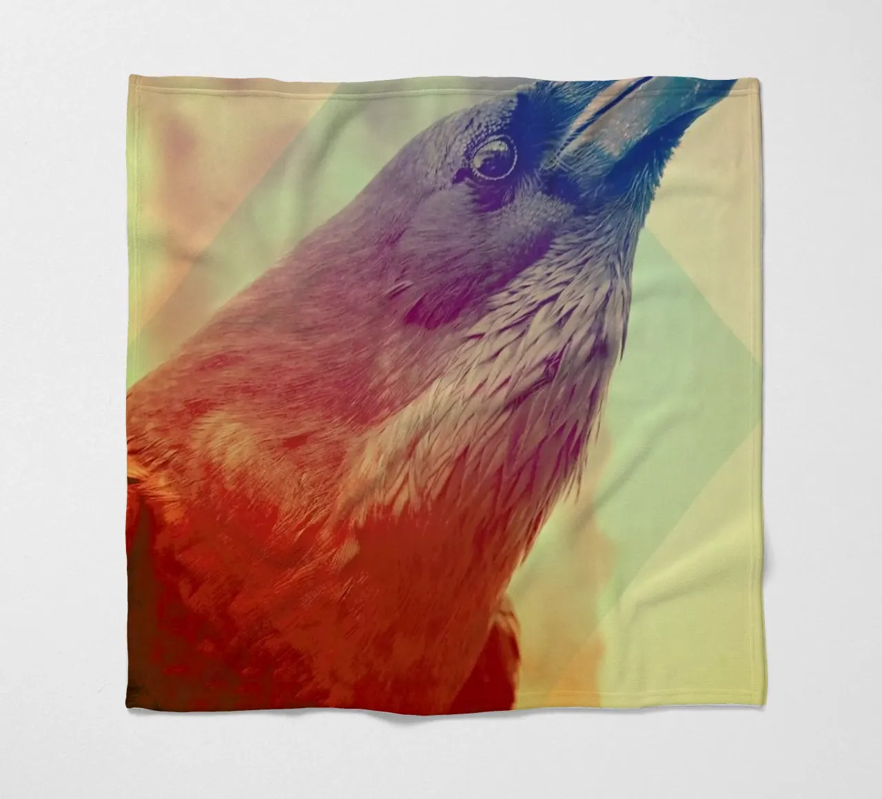 Crow fleecedeken van Victorsbeard