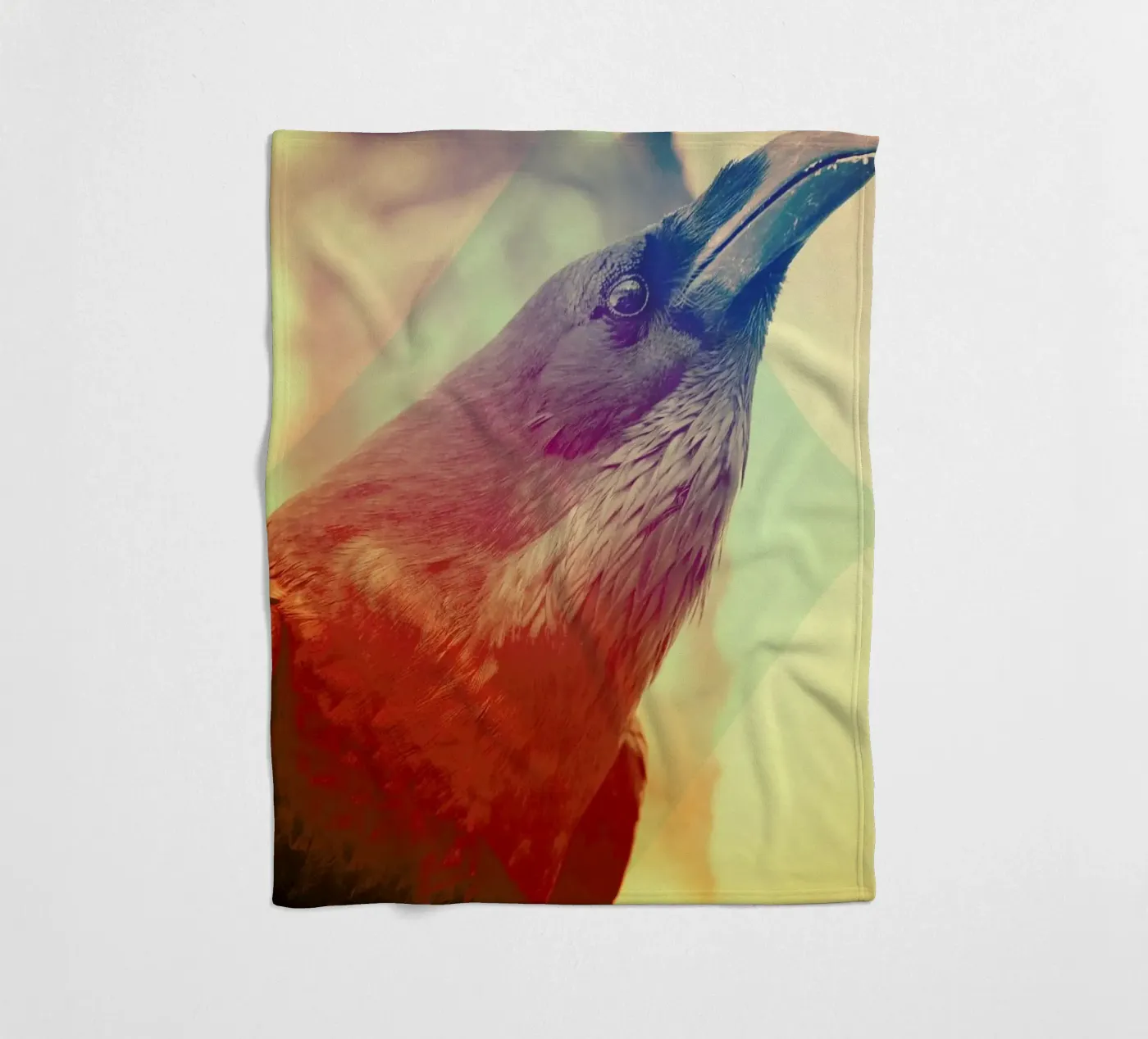 Crow Fleecedecke von Victorsbeard
