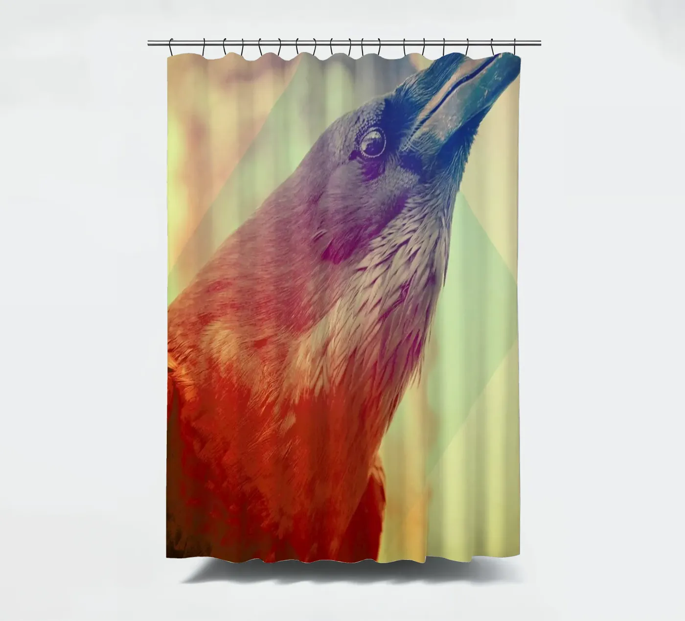 Crow Duschvorhang von Victorsbeard